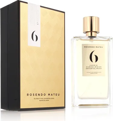 Produktbild von Rosendo Mateu #6, Männer, 100 ml, Nicht nachfüllbare Flasche, Sandelholz, Moschus, Jasmin, Sandelholz, Spray