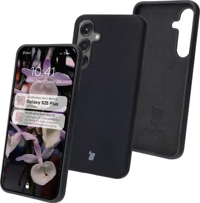 Produktbild von Bizon Soft Case Samsung Galaxy S25+ Plus schwarz