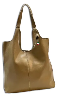 Produktbild von Florence Damen Tasche Shopper Leder taupe beige Maße 5x37x38cm OTF166I5