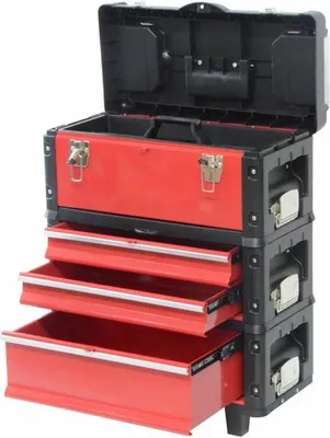 Obrázok produktu pre Vozík na náradie Defpro Modular Stohovateľný 3 kusy