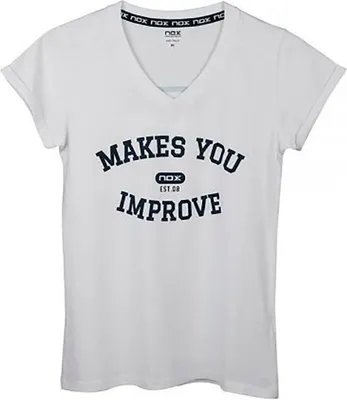 Produktbild von Nox Basic Kurzarm-t-shirt Weiß XS Frau Weiß XS