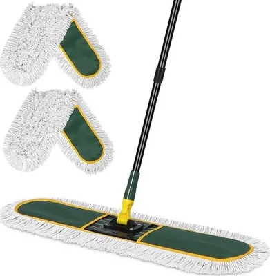 Produktbild von Famanu Staubwischer für Bodenreinigung - mit Ersatzpads