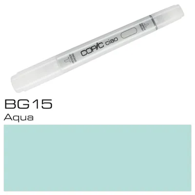 Zdjęcie produktu dla COPIC Ciao dwustronny pędzel i dłuto, BG15 Aqua