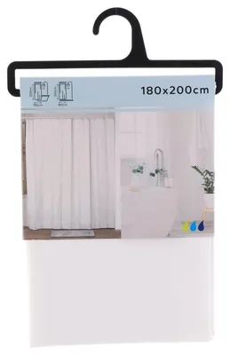Produktbild von Peva duschvorhang 180x200cm - weiss - Tendance