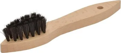 Produktbild von Schuhpflege Pinsel - D&L Schmierpinsel - Schwarz Beechwood Bürste