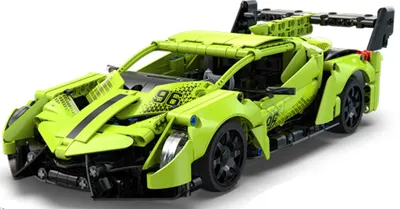 Produktbild von Cada Building Blocks Remote Control Sports Car 21 cm 1:14 Phantom Ghost 416 Teile RC Dual Mode