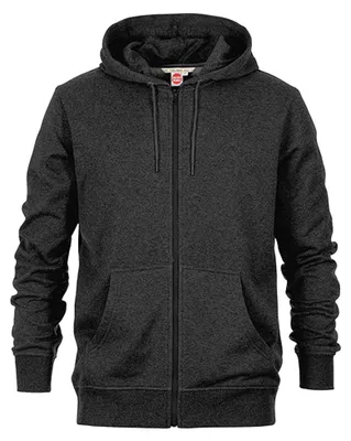 Image de Honeymoon - Sweat à capuche pour homme/femme unie, fermeture éclair sur toute la longueur, Plus LT3284 (15XL) (anthracite)