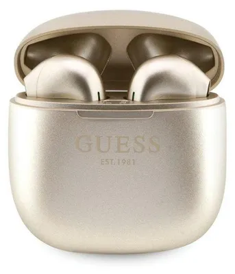 Produktbild von Guess Gutwst26Psd Tws Bluetooth-Kopfhörer + Dockingstation - Gold Classic Est Logo