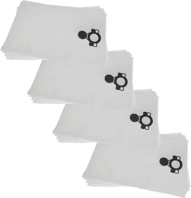 Produktbild von vhbw 20x Staubbeutel kompatibel mit Flex S 44 L AC, VCE 44 H AC, FS-F VCE L, VCE 33 L AC, VCE 33 M AC, VCE 33 L MC Staubsauger - 52,5cm x 39cm Weiß