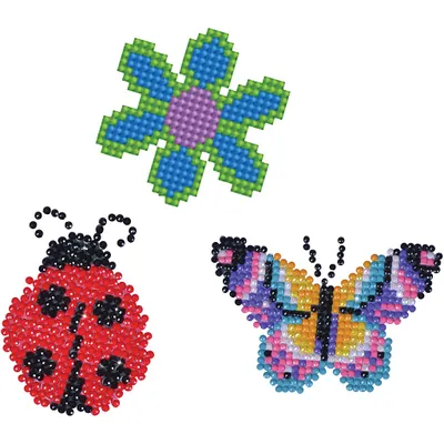 Produktbild von Diamond Dotz Garden, Bastelset für Kinder, Mehrfarbig