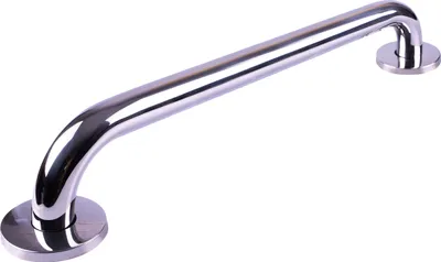 Productafbeelding van Aidapt RVS handgreep - Gepolijste afwerking 60 cm - Zilver