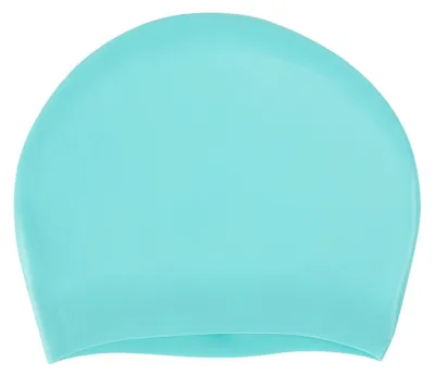 Produktbild von Speedo Unisex Silikon-Badekappe für langes Haar, für Erwachsene RD806 (Einheitsgröße) (Grün)
