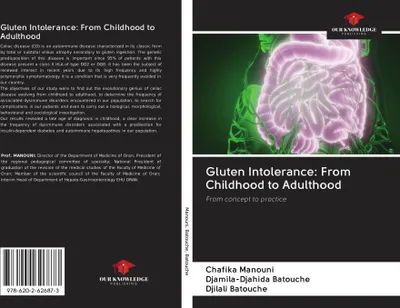 Produktbild von Gluten Intolerance: From Childhood to Adulthood