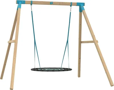 Produktbild von Schaukelgestell mit Nestschaukel AMARANTE Braun H243cm