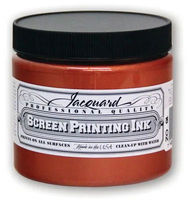 Produktbild von Jacquard Siebdruckfarbe 470 ml Kupfer - professionelle Textilfarbe