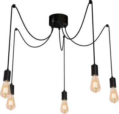 Produktbild von Hängelampe "Spinne", 5-flammig, Modell SPINDEL 3950, Luminex