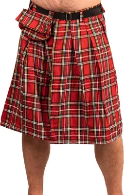 Immagine prodotto di Kilt con sporran - Tartan rosso M/L