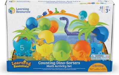 Immagine prodotto di Learning Resources Set per contare e ordinare i dinosauri Giocattolo educativo