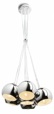 Image de ASTROMET VII suspension chromée 230V LED E27 7x11W