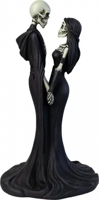 Produktbild von Gothic Skelett Figur ";Eternal Vow"; 29 cm als Geschenkidee