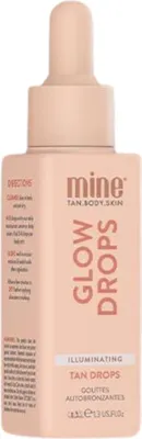 Produktbild von MineTan Glow Drops Illuminating Self-Tanning Drops 30 ml – Rozświetlające krople samoopalające 30 ml