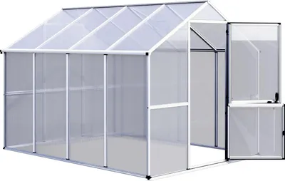 Produktbild von KGT Gewächshaus "Callas IV" pressblank 6,8 m² 6 mm HKP