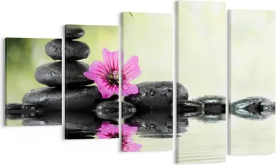 Produktbild von Bild auf Leinwand - Leinwandbild - Asien kultur japan orientalisch - 100x60cm - Wand Bild - Wanddeko - Leinwanddruck - Bilder - Kunstdruck - Leinwand bilder - Wandkunst - EG100x60-2555