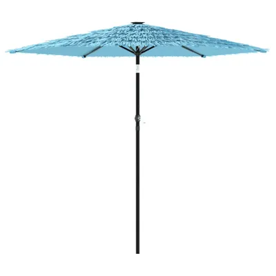 Produktbild von vidaXL Sonnenschirm mit Stahlmast Blau 223x223x213 cm
