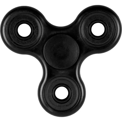 Produktbild von Tri Fidget Spinner - Finger Spielzeug in Schwarz - Anti Stress Finger Toy