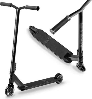 Produktbild von Apollo Stunt Scooter - Star Pro | HighQuality eloxierter Profi Stuntroller | Kinder Scooter mit ABEC 9 Kugellagern, 100mm Wheels  - All Black