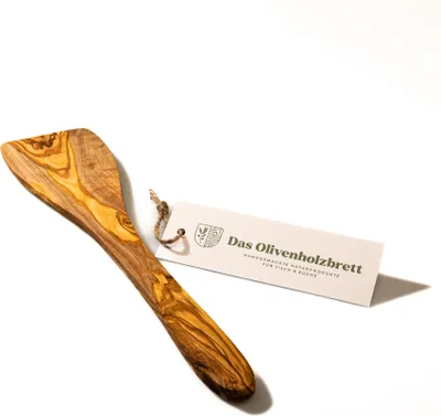 Produktbild von Pfannenwender, Bratwender aus Olivenholz, klassisch 30 cm