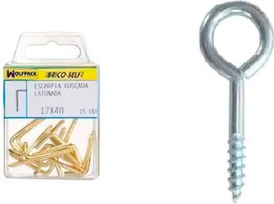 Obrázek produktu pro Uzavřená pozinkovaná spona 19x60 mm. 10 kusů