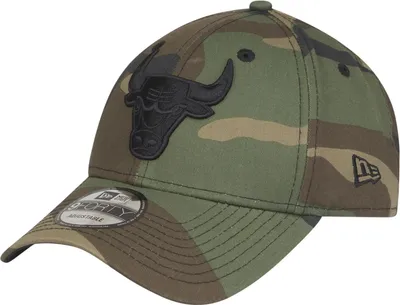 Produktbild von New Era 9Forty Snapback Cap - NBA Chicago Bulls wood camo