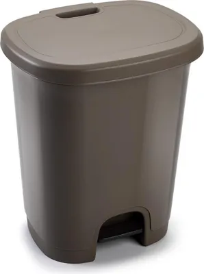 Produktbild von Plasticforte Treteimer - taupe - Kunststoff - 27L - 45 cm