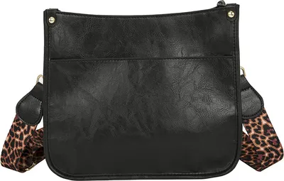 Image de (Noir)  Femme Sacs à main Crossbody Mode Sac à bandoulière pour femme avec sangle réglable