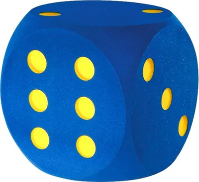 Obrázek produktu pro Pěnový míček na volejbal, modrý, 30 cm