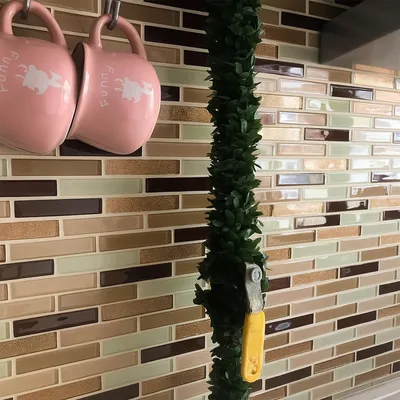 Image de 7 mètres de lierre artificiel flexible avec fil de fer – guirlande de feuilles denses pour envelopper des tuyaux et pour la décoration