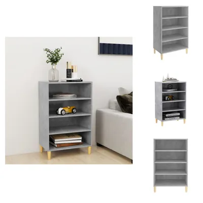 Produktbild von vidaXL Sideboard Betongrau 57x35x90 cm Holzwerkstoff -  Sideboards