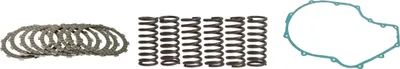 Image de Kit d'embrayage pour Kawasaki ZZR 1100 G, année de fabrication 1998-2001 : disques d'embrayage, ressorts d'embrayage, joint de couvercle d'embrayage de la marque pamoto - Neuf
