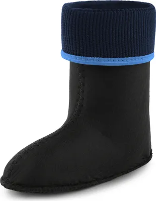 Produktbild von Ladeheid Kinder Mädchen Jungen Wärmende Stiefelsocken für Gummistiefel Innenschuh KL058 (Hellblau, 31 EU)