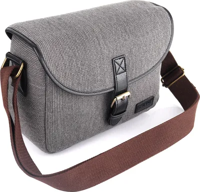 Produktbild von Kameratasche SLR / DSLR Gadget-Tasche Stilvolle Retro-Schulter-Tragetasche Fotografie Zubehoer Getriebegehaeuse Flachsmaterial
