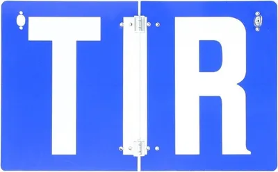 Produktbild von CARGOPARTS Warnzeichen CARGO-ATIR 400mm 250mm