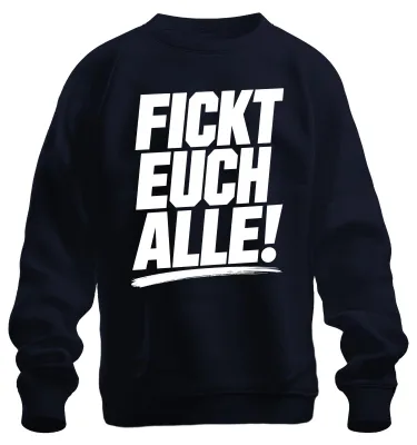 Immagine prodotto di Felpa con cappuccio, scritta provocatoria e sarcastica, disponibile nei colori blu navy, taglia XXL