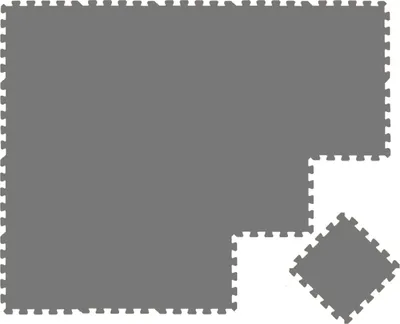 Produktbild von 18 Teile Baby Kinder Puzzlematte ab Null - 30x30 Puzzle Spielmatte Krabbelmatte