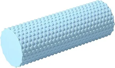 Productafbeelding van Yoga Schuimroller - Massage Roller - Spierherstel - Vervormingsbestendig Schuim - 30 cm - Blauw