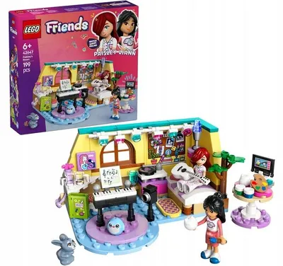 Produktbild von Lego Friends Paisleys Zimmer 42647-199 Teile, 3 Minifiguren und geheimer Versteckraum