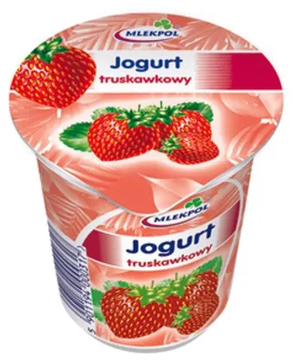 Zdjęcie produktu dla Jogurt truskawkowy Somlek 150g MLEKPOL