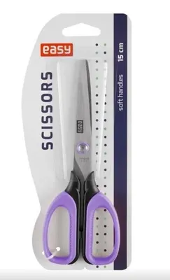Immagine prodotto di Forbici da scuola da 15 cm viola EASY - Easy Stationery