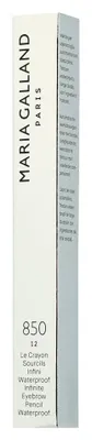 Imagen del producto de Maria Galland Le Crayon Sourcils 850 Infini Waterproof, delineador de cejas, tono 12 Chatan (1,3 g)