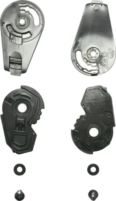 Immagine prodotto di Kit Fissaggio Visiera-Mentoniera Nero per Casco Modulare CGM 568 BER